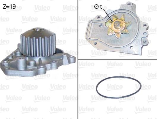 Valeo 506894 - Водяной насос autosila-amz.com