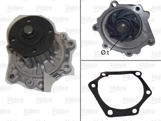 Valeo 506846 - Водяной насос autosila-amz.com