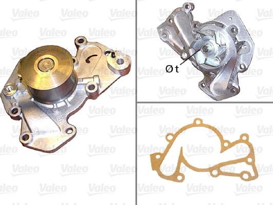 Valeo 506819 - Водяной насос autosila-amz.com