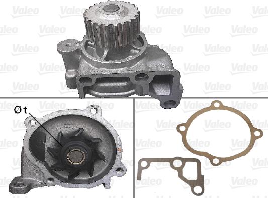 Valeo 506880 - Водяной насос autosila-amz.com