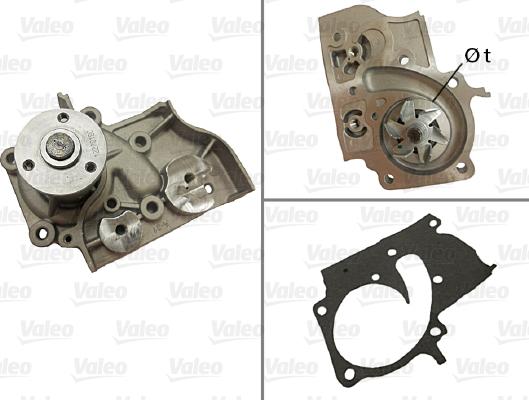 Valeo 506825 - Водяной насос autosila-amz.com