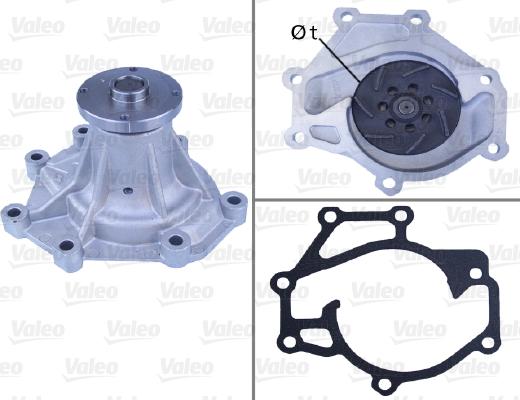 Valeo 506826 - Водяной насос autosila-amz.com