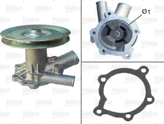 Valeo 506342 - Водяной насос autosila-amz.com