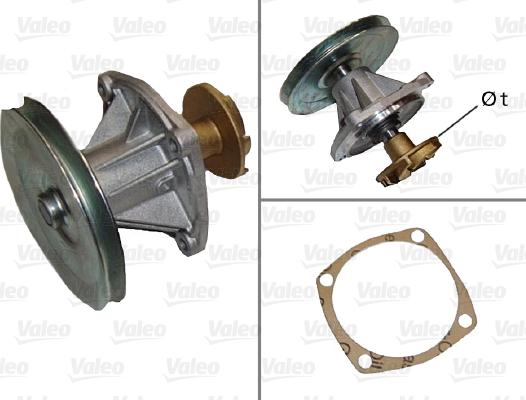 Valeo 506386 - Водяной насос autosila-amz.com