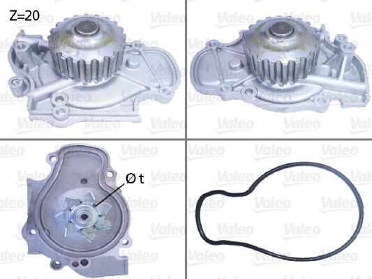 Valeo 506321 - Водяной насос autosila-amz.com