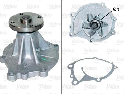 Valeo 506377 - Водяной насос autosila-amz.com