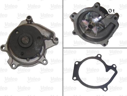 Valeo 506707 - Водяной насос autosila-amz.com