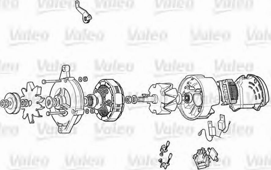 Valeo 514 011 A - Генератор autosila-amz.com