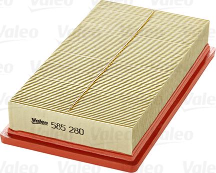 Valeo 585280 - Воздушный фильтр, двигатель autosila-amz.com