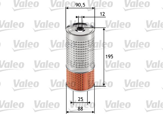 Valeo 586546 - Масляный фильтр autosila-amz.com
