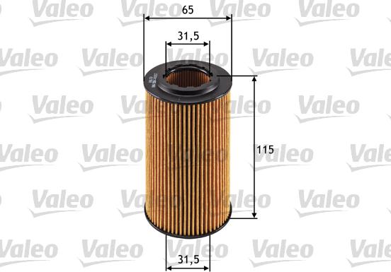 Valeo 586556 - Масляный фильтр autosila-amz.com