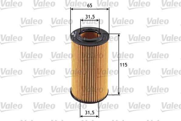 Valeo 586550 - Масляный фильтр autosila-amz.com