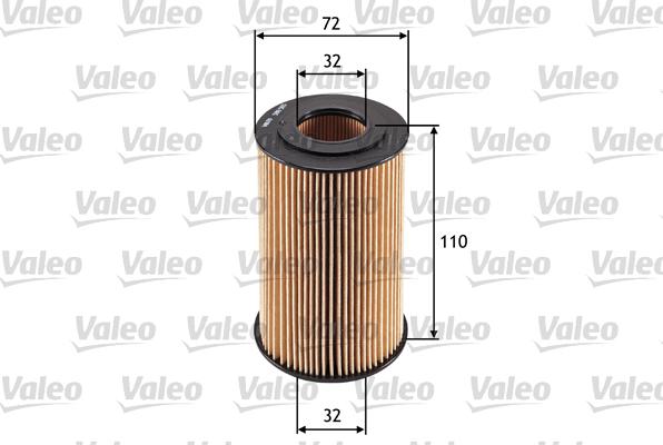 Valeo 586565 - Масляный фильтр autosila-amz.com