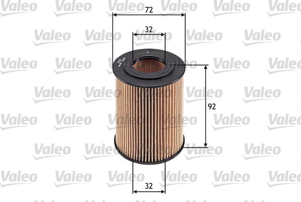 Valeo 586568 - Масляный фильтр autosila-amz.com