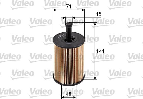 Valeo 586506 - Масляный фильтр autosila-amz.com