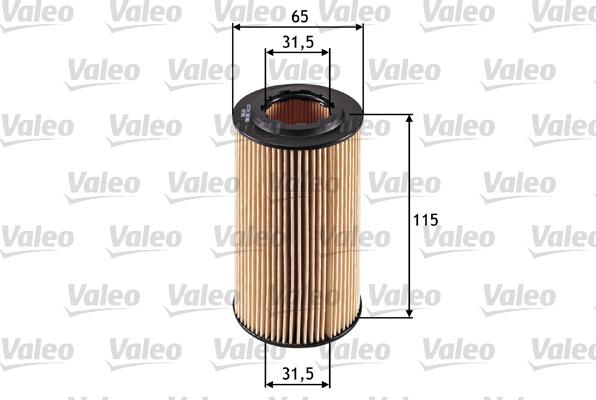 Valeo 586501 - Масляный фильтр autosila-amz.com
