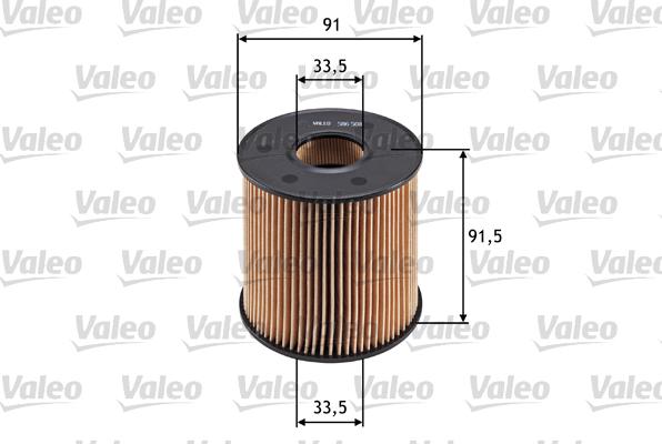 Valeo 586508 - Масляный фильтр autosila-amz.com