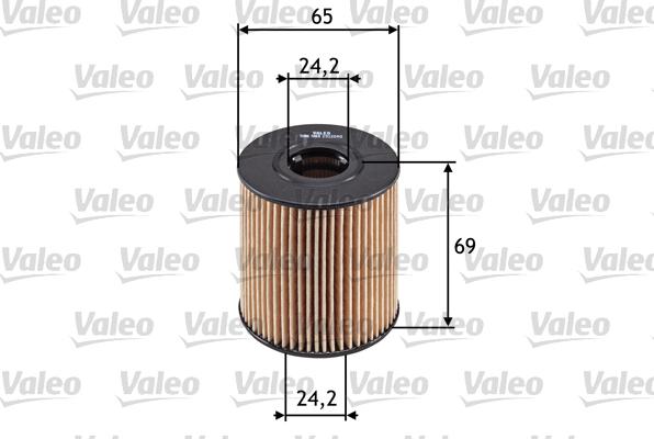 Valeo 586503 - Масляный фильтр autosila-amz.com