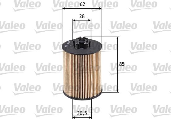 Valeo 586519 - Масляный фильтр autosila-amz.com