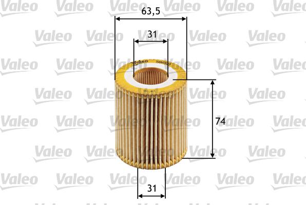 Valeo 586510 - Масляный фильтр autosila-amz.com