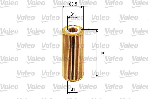Valeo 586511 - Масляный фильтр autosila-amz.com