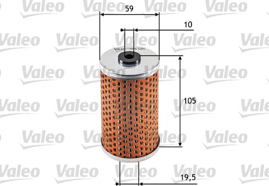 Valeo 586585 - Масляный фильтр autosila-amz.com