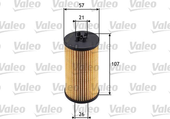 Valeo 586531 - Масляный фильтр autosila-amz.com