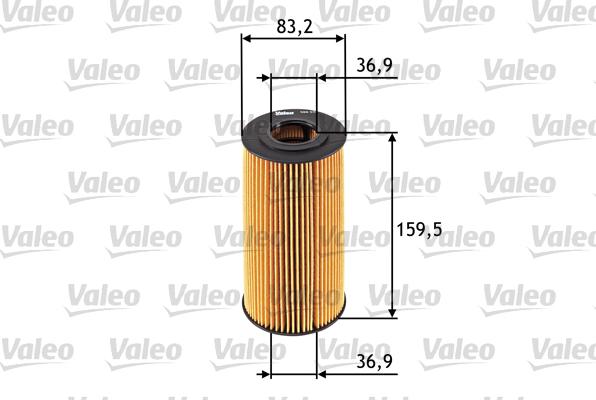 Valeo 586537 - Масляный фильтр autosila-amz.com