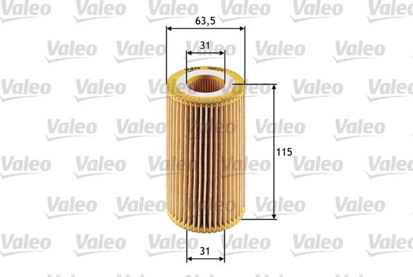Valeo 586524 - Масляный фильтр autosila-amz.com