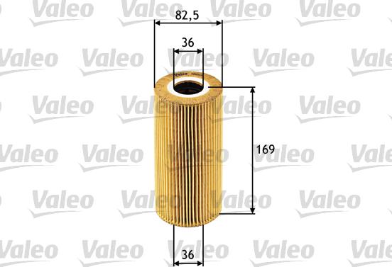 Valeo 586521 - Масляный фильтр autosila-amz.com