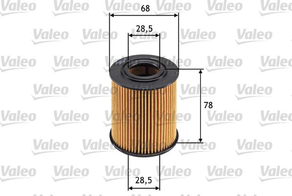 Valeo 586528 - Масляный фильтр autosila-amz.com