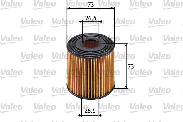 Valeo 586523 - Масляный фильтр autosila-amz.com
