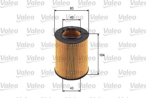 Valeo 586527 - Масляный фильтр autosila-amz.com