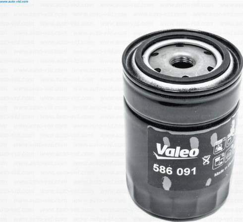 Valeo 586091 - Масляный фильтр autosila-amz.com