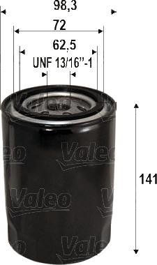 Valeo 586112 - Масляный фильтр autosila-amz.com