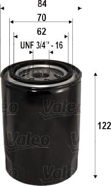 Valeo 586117 - Масляный фильтр autosila-amz.com