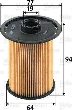 Valeo 587918 - фильтр топливный Ren autosila-amz.com