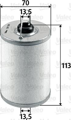 Valeo 587920 - Масляный фильтр autosila-amz.com