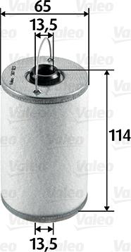 Valeo 587923 - Топливный фильтр autosila-amz.com