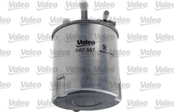 Valeo 587567 - filtrpaliwaNIX-TRAIL2.2DCI4X4/NIX-TRAIL2.2DCI autosila-amz.com