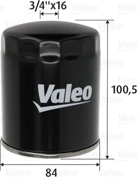 Valeo 587756 - Топливный фильтр autosila-amz.com