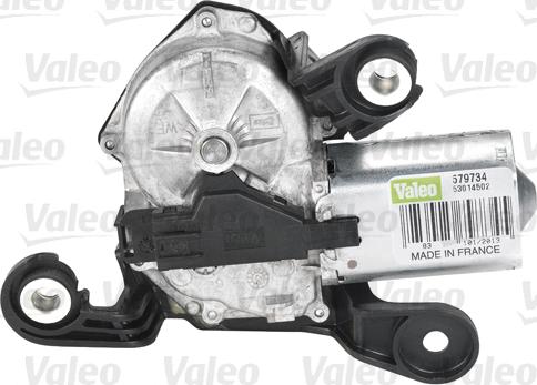 Valeo 579734 - Двигатель стеклоочистителя autosila-amz.com