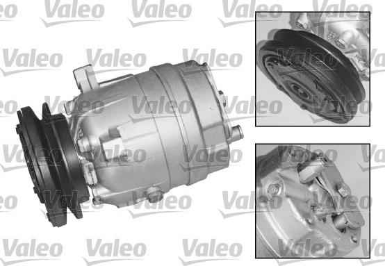 Valeo 699695 - Компрессор кондиционера autosila-amz.com