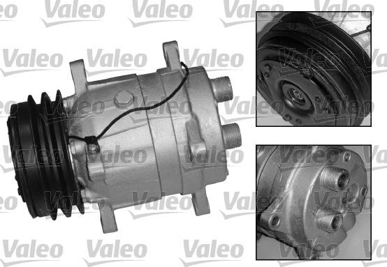 Valeo 699698 - Компрессор кондиционера autosila-amz.com