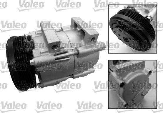 Valeo 699619 - Компрессор кондиционера autosila-amz.com