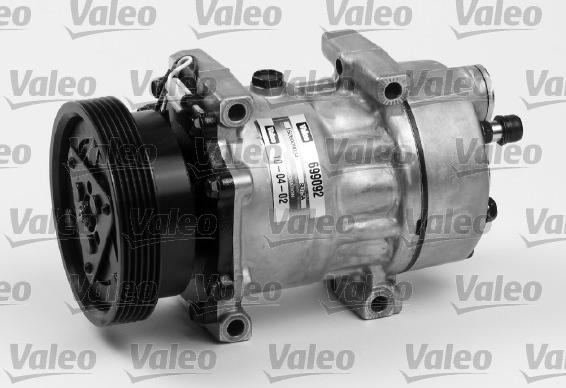 Valeo 699092 - Компрессор кондиционера autosila-amz.com