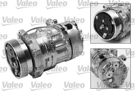 Valeo 699016 - Компрессор кондиционера autosila-amz.com