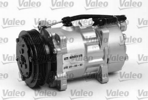 Valeo 699018 - Компрессор кондиционера autosila-amz.com