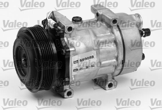 Valeo 699088 - Компрессор кондиционера autosila-amz.com