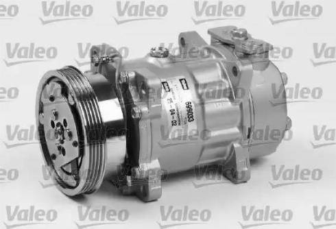 Valeo 699033 - Компрессор кондиционера autosila-amz.com